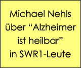 Michael Nehls über “Alzheimer ist heilbar” in SWR1-Leute